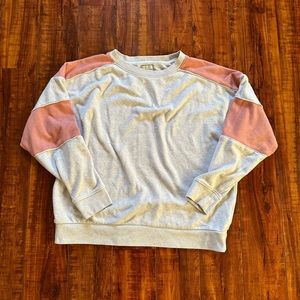 Oversized American eagle crew neck